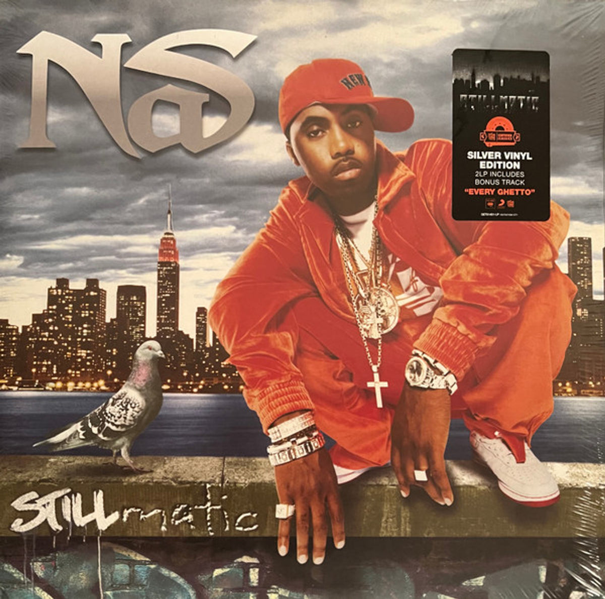 Nas Stillmatic Vinyl 2x top LP Record Ltd Ed. Silver RSD Black Friday