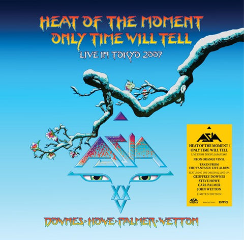 ASIA - HEAT OF THE MOMENT / ONLY TIME WILL TELL (LIVE) [VINYL]