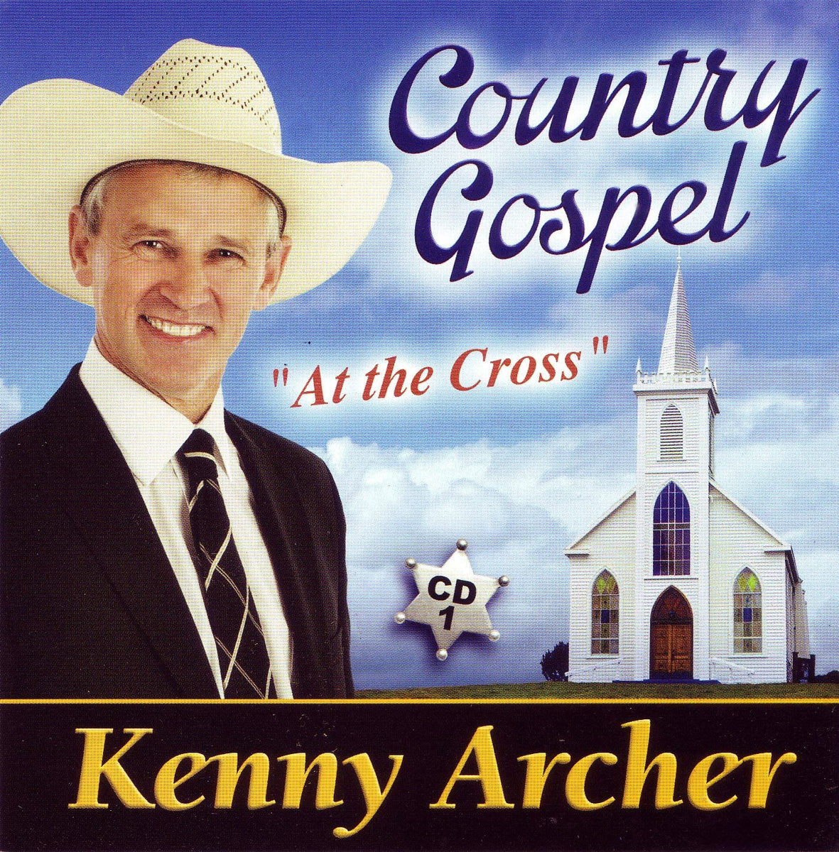 Kenny Archer Country Gospel At The Cross [CD] Cool Discs Music