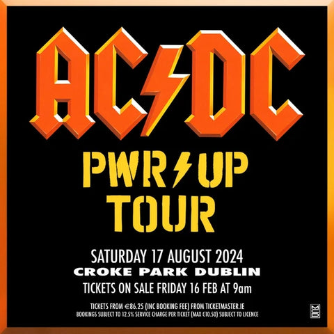 AC/DC , COACH SATURDAY 17-AUG-24 @ CROKE PARK , DUBLIN