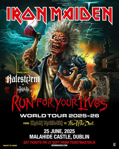 IRON MAIDEN - WEDS 25 JUNE 25 @ MALAHIDE CASTLE