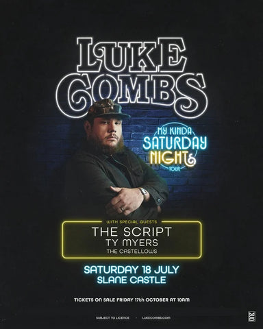 LUKE COMBS COACH - SAT 18 JULY 26 - SLANE CASTLE