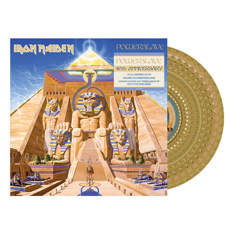 IRON MAIDEN - POWERSLAVE ( 40th Anniversary - ZOETROPE)[VINYL]