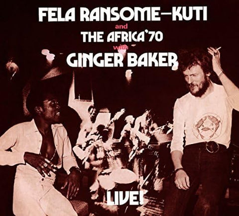 Fela Kuite - Fela With Ginger Baker Live[VINYL]