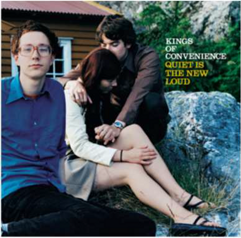 KINGS OF CONVENIENCE - QUIET IS THE NEW LOUD [VINYL]