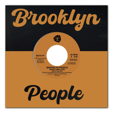 BROOKLYN PEACE - PEACE AND LOVE / WRECK [7" VINYL]