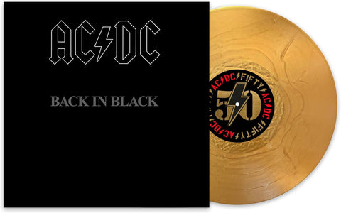 AC/DC - BACK IN BLACK (50TH ANINVERSARY GOLD VINYL)