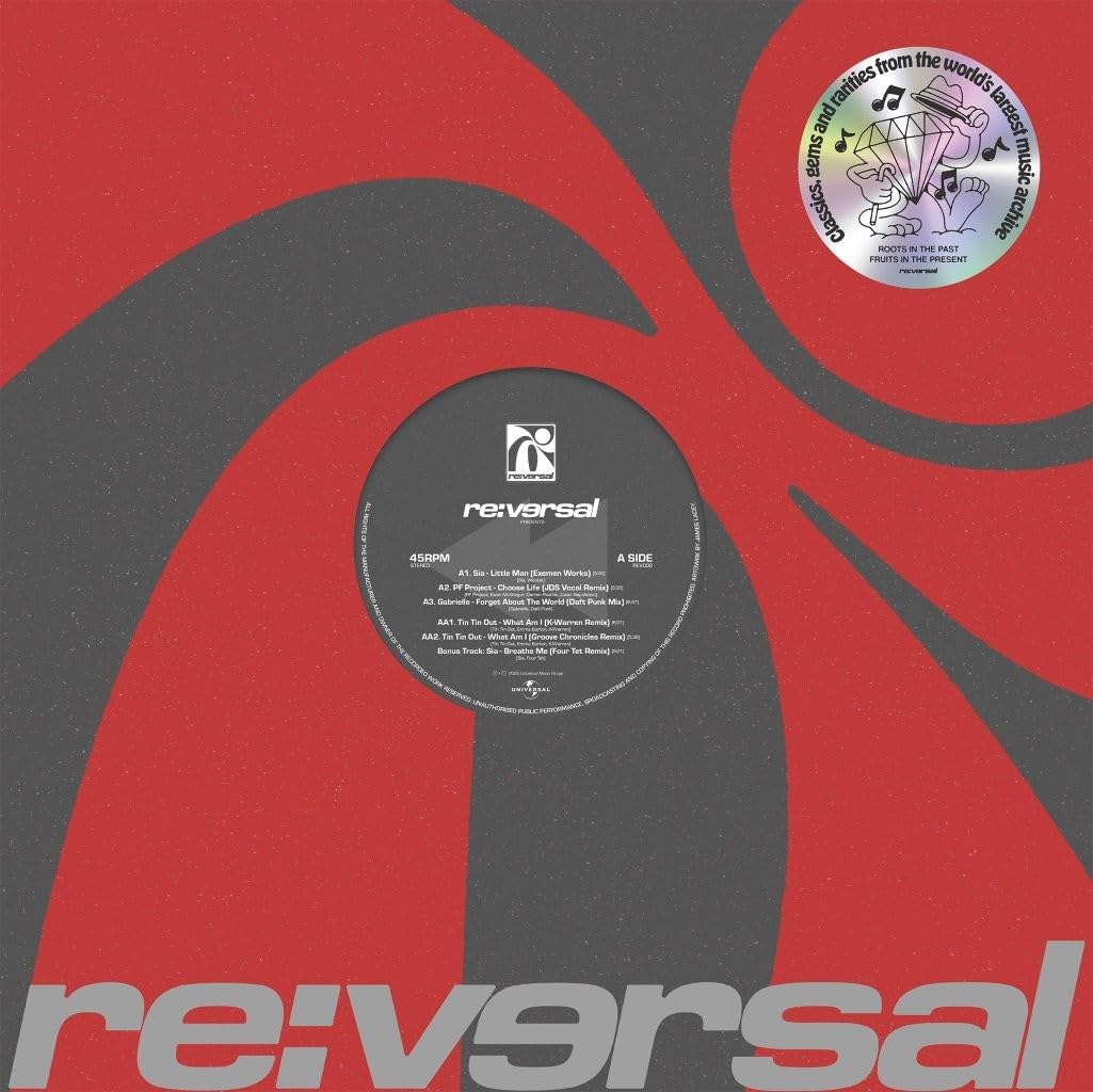 RE:VERSAL 002 - Sia, PF Project, Gabrielle, Tin Tin Out [VINYL] – Cool ...