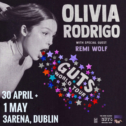 OLIVIA RODRIGO COACH, TUES 30 APRIL & WEDS 1 MAY  2024 @ 3ARENA, DUBLIN