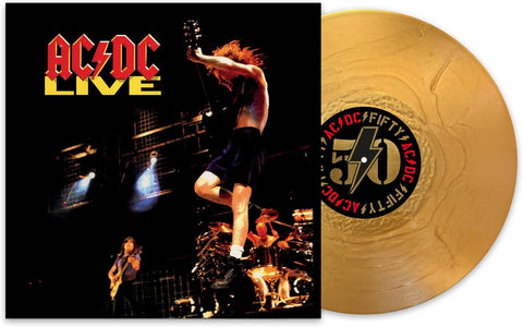 AC/DC - LIVE  [50TH ANNIVERSARY GOLD VINYL]