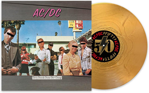 AC/DC - DIRTY DEED DONE DIRT CHEAP [50TH ANNIVERSARY GOLD VINYL]