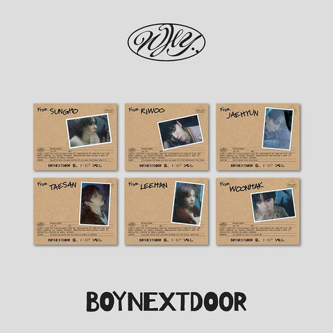 BOYNEXTDOOR - WHY..[CD]