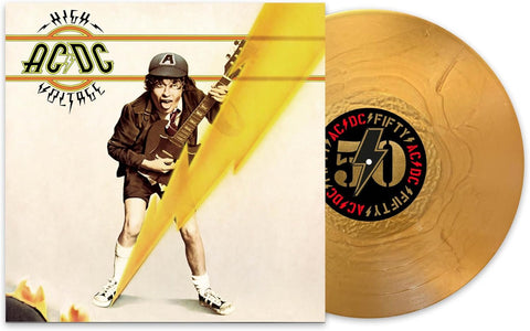 AC/DC - HIOGH VOLTAGE [50TH ANNIVERSARY EDITION GOLD VINYL]