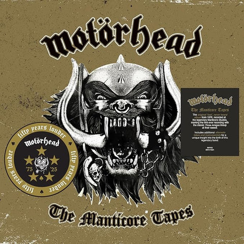 MOTORHEAD - THE MANTICORE TAPES [VINYL]
