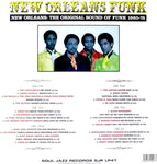 New Orleans Funk: The Original Sound of Funk 1960-75[VINYL]