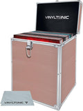 "12" LP Vinyl Record Storage Case with Universal Cleaning Cloth
