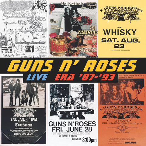 GUNS N' ROSES - LIVE ERA[VINYL BOX SET]
