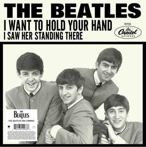 THE BEATLES - CAN I HOLD YOUR HAND/ I SAW HER STANDING THERE [7" VINYL]