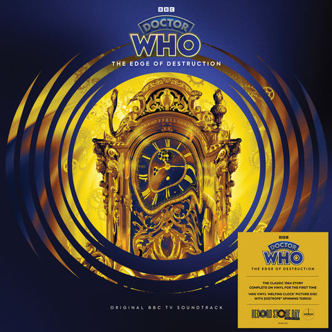 DOCTOR WHO - THE EDGE OF DESTRUCTION [ZOETROPE VINYL]
