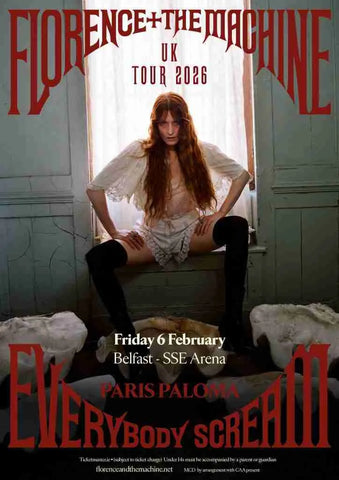 FLORENCE + MACHINE COACH , FRIDAY 6 FEB 2026 @ SSE ARENA , BELFAST