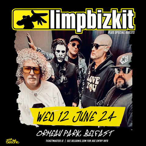 LIMP BIZKIT- COACH, WEDS 12 JUNE 24 @ ORMEAU PARK