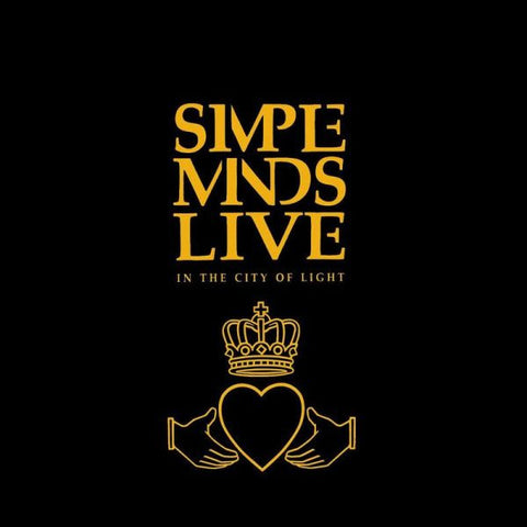 SIMPLE MINDS - LIVE IN THE CITY ( PRE OWNED VINYL )