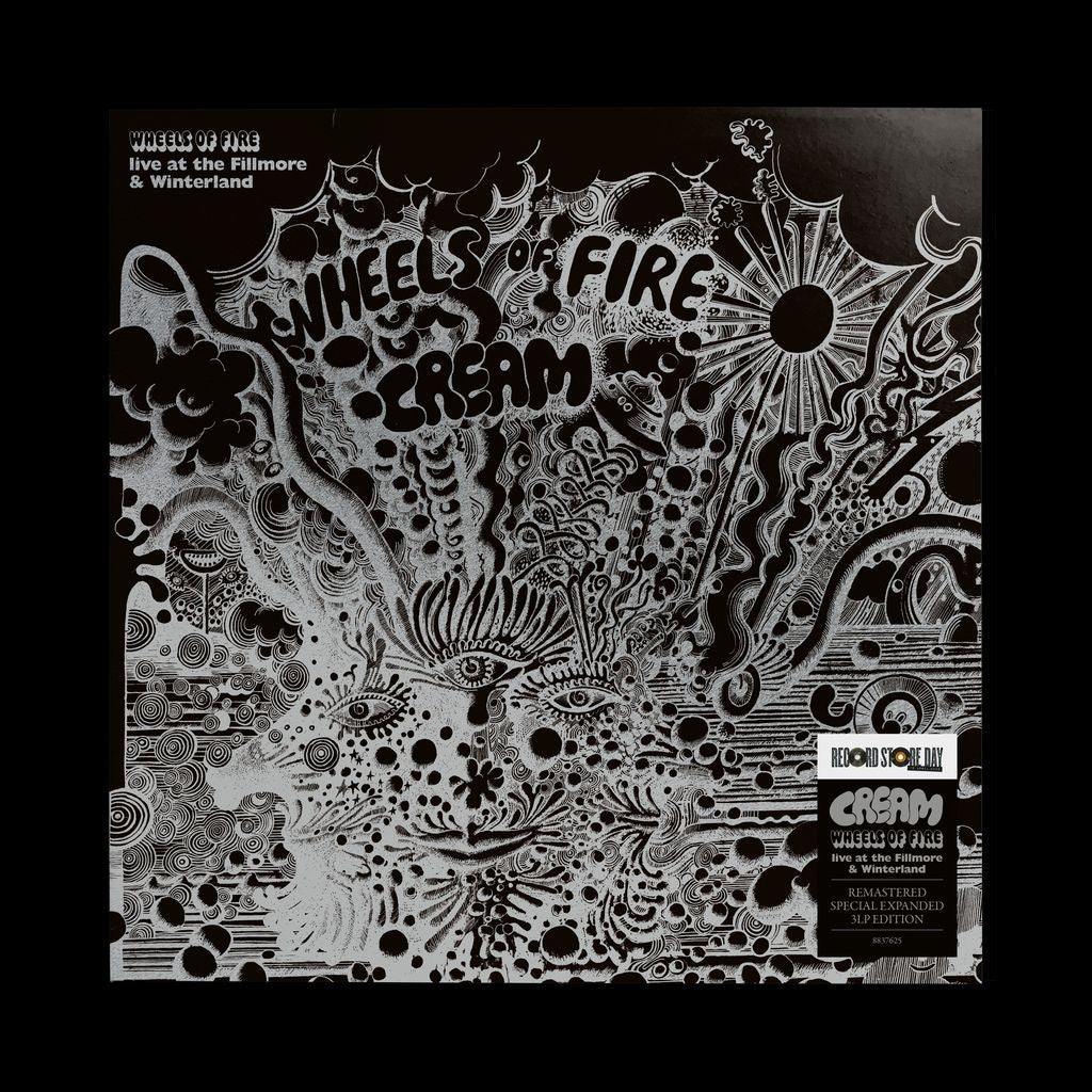 CREAM - WHEELS OF FIRE: LIVE AT THE FILLMORE AND WINTERLAND [VINYL ...