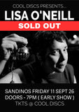 LISA O'NEILL - SANDINOS , DERRY FRIDAY 11 SEPT 26