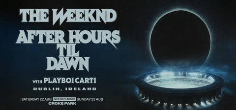 THE WEEKND COACH , SUNDAY 23 AUG 26 @ CROKE PARK , DUBLIN