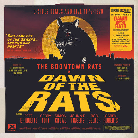 THE BOOMTOWN RATS - DAWN OF THE RATS DEMOS, B-SIDES AND LIVE (1975-1979) [VINYL]