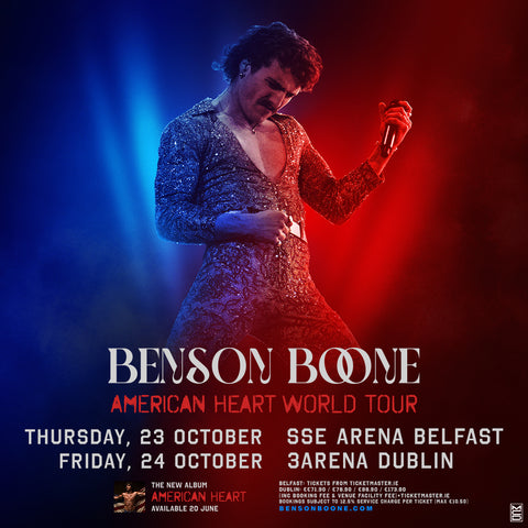 BENSON BOONE COACH - THURS 23 OCT 25 , SSE ARENA , BELFAST