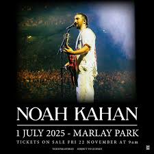 NOAH KAHAN COACH - TUESDAY 1 JULY 25 @ MARLEY PARK, DUBLIN