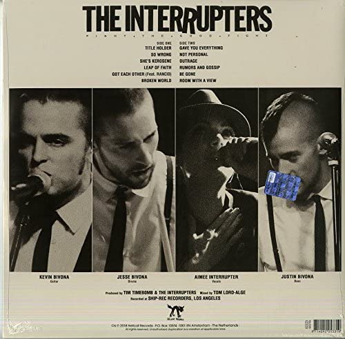 The Interrupters - Fight the Good Fight – Cool Discs Music