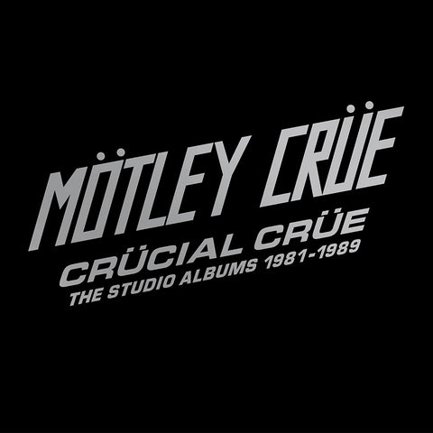 MOTLEY CRUE - CRUCIAL CRUE: THE STUDIO ALBUMS (1981-89)