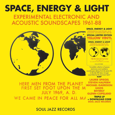 SOUL JAZZ RECORDS PRESENTS - SPACE, ENERGY AND LIGHT: EXPERIMENTAL  ELECTRONIC AND ACOUSTIC SOUNDSCAPES 1961-88 [VINYL]