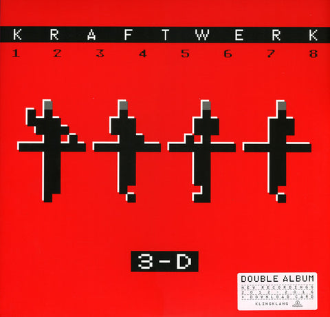 Kraftwerk ‎– 3-D (1 2 3 4 5 6 7 8) [VINYL]
