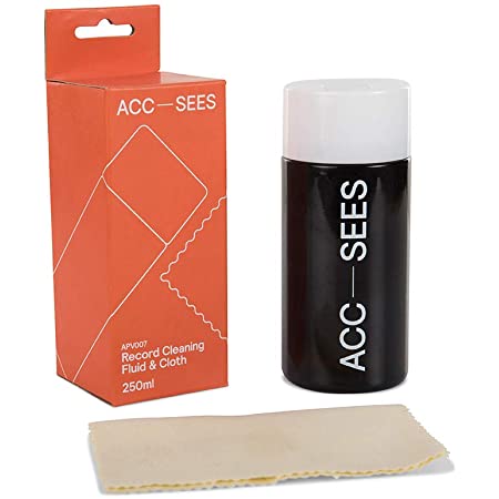 Acc-Sees Anti-static Record Cleaning Fluid & Cloth