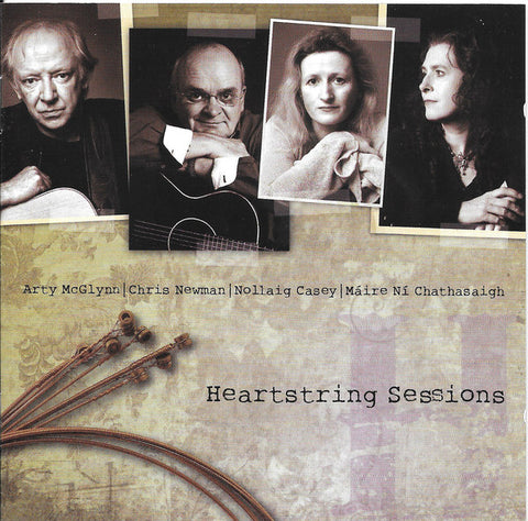 Arty McGlynn | Chris Newman | Nollaig Casey | Máire Ní Chathasaigh ‎– Heartstring Sessions [CD]