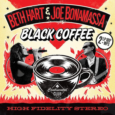 Beth Hart and Joe Bonamassa - Black Coffee (Limited Red Vinyl) [VINYL]