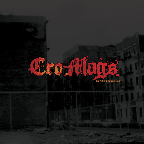 Cro-Mags - In The Beginning LP (black in gatefold) [VINYL]
