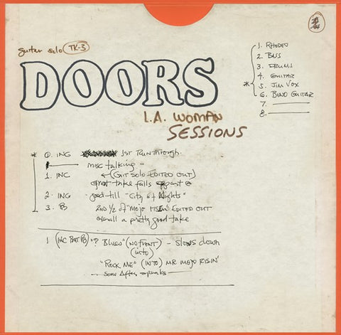 THE DOORS - L.A. WOMAN SESSIONS [VINYL BOX SET]