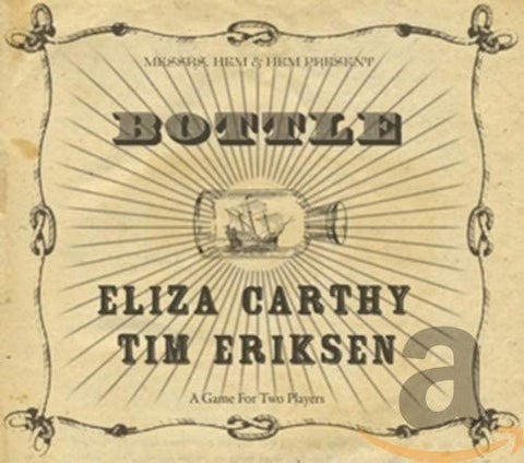 Eliza Carthy & Tim Eriksen - Bottle [CD]