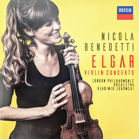 Nicola Benedetti, Sir Edward Elgar, The London Philharmonic Orchestra, Vladimir Jurowski ‎– Elgar: Violin Concerto [CD]