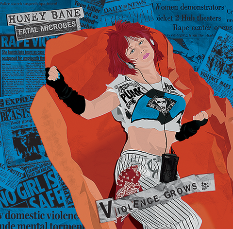 HONEY BANE - VIOLENCE GROWS [VINYL]