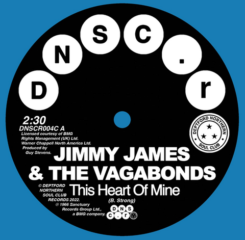 JIMMY JAMES & THE VAGABONDS / SONYA SPENCE - THIS HEART OF MINE/LET LOVE FLOW ON [VINYL]