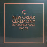 New Order – Ceremony [VINYL]