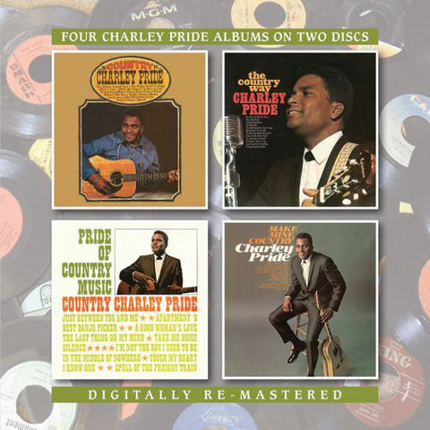 Charley Pride – Country Charley Pride/The Country Way/Pride Of Country Music/Make Mine Country [CD]