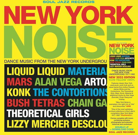 SOUL JAZZ  - NEW YORK NOISE: DANCE MUSIC FROM THE NEW YORK UNDERGROUND (1978-82) [VINYL]